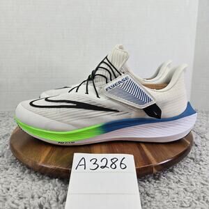Nike Air Zoom Pegasus FlyEase Platinum Tint Star Blue Gym Running Shoe Mens 11